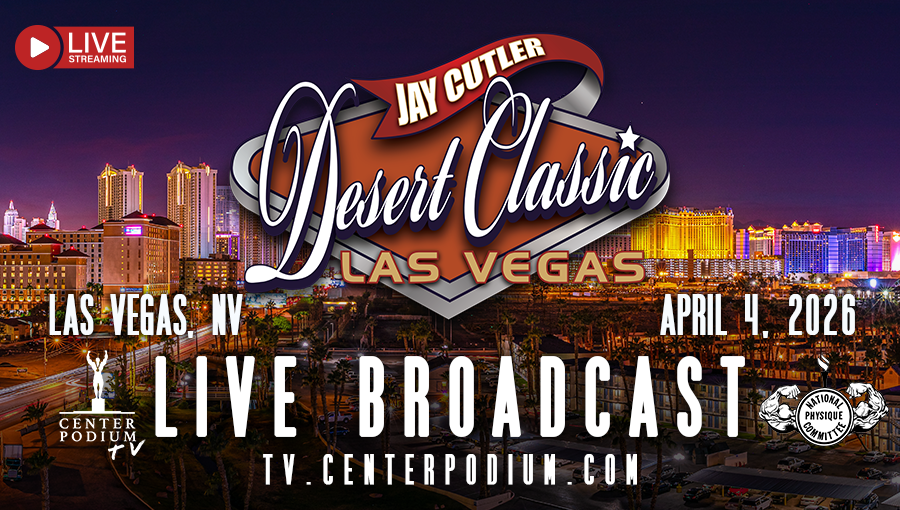 Watch Live — 2026 NPC Jay Cutler Desert Classic